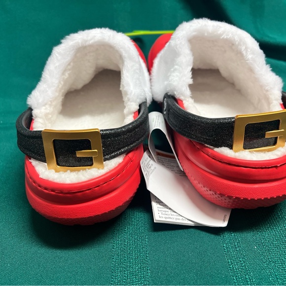 Crocs Santa fleece lined Christmas/Holiday - Picture 7 of 10